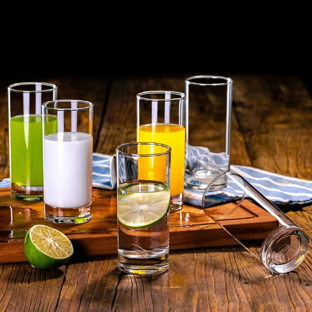 Long Luxe drinkware glass