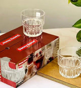 Danny Home Crystal Whisky Glasses 248ml