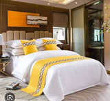 bedrunner with two matching pillow cases