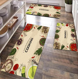 Unbinded kitchen mat 2pc