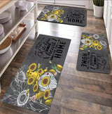 Unbinded kitchen mat 2pc