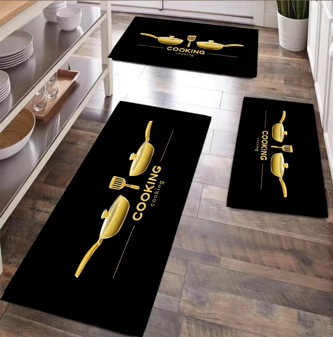 Unbinded kitchen mat 2pc