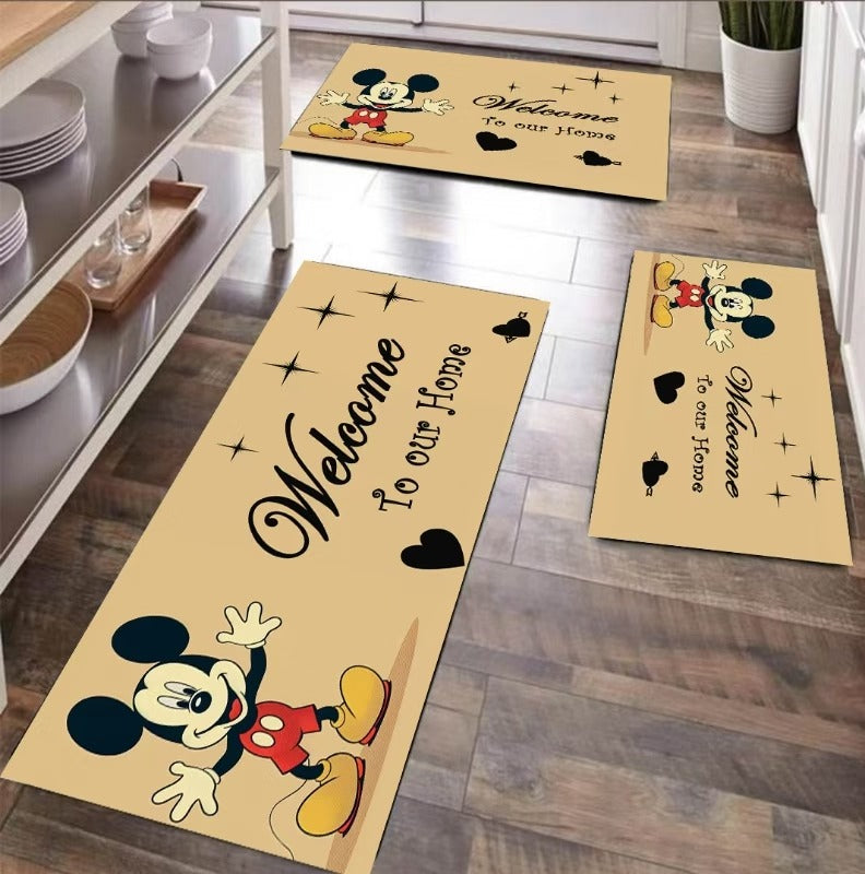 Unbinded kitchen mat 2pc