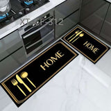 Unbinded kitchen mat 2pc