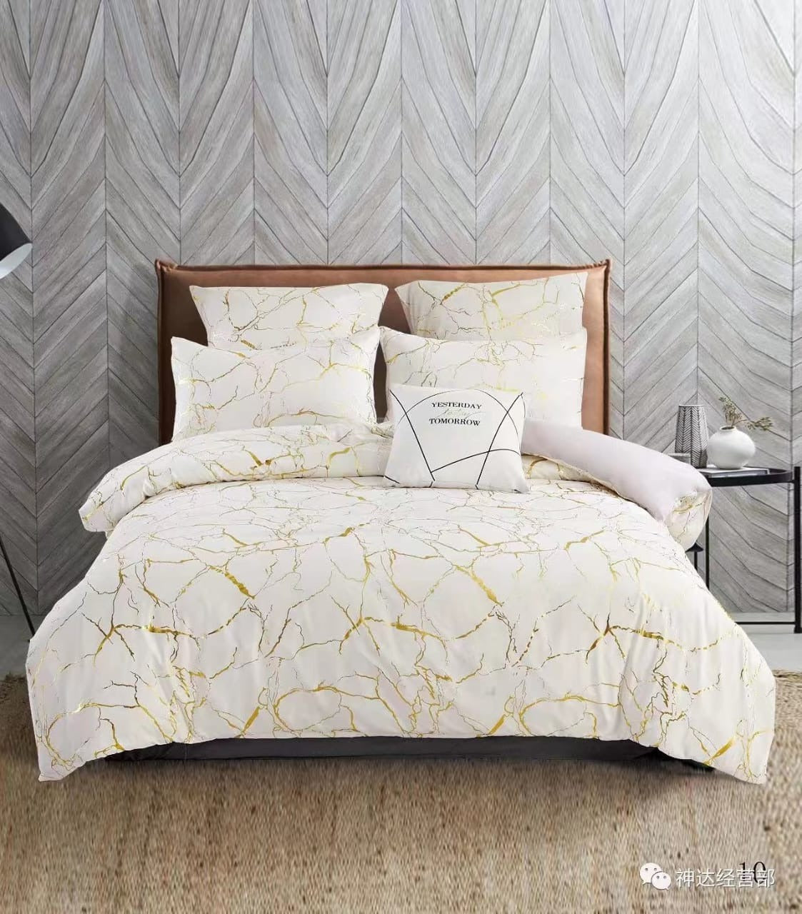 Marble duvet covers