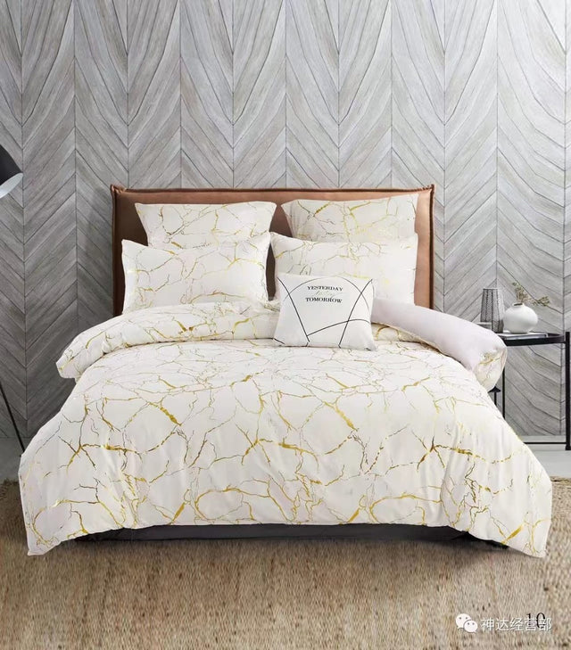 Marble duvet covers