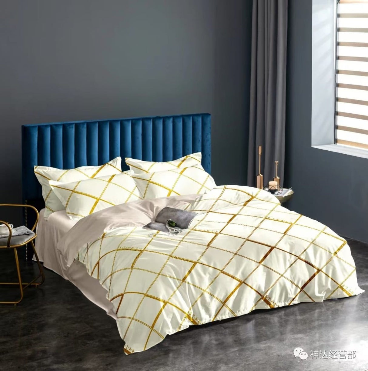 Marble duvet covers
