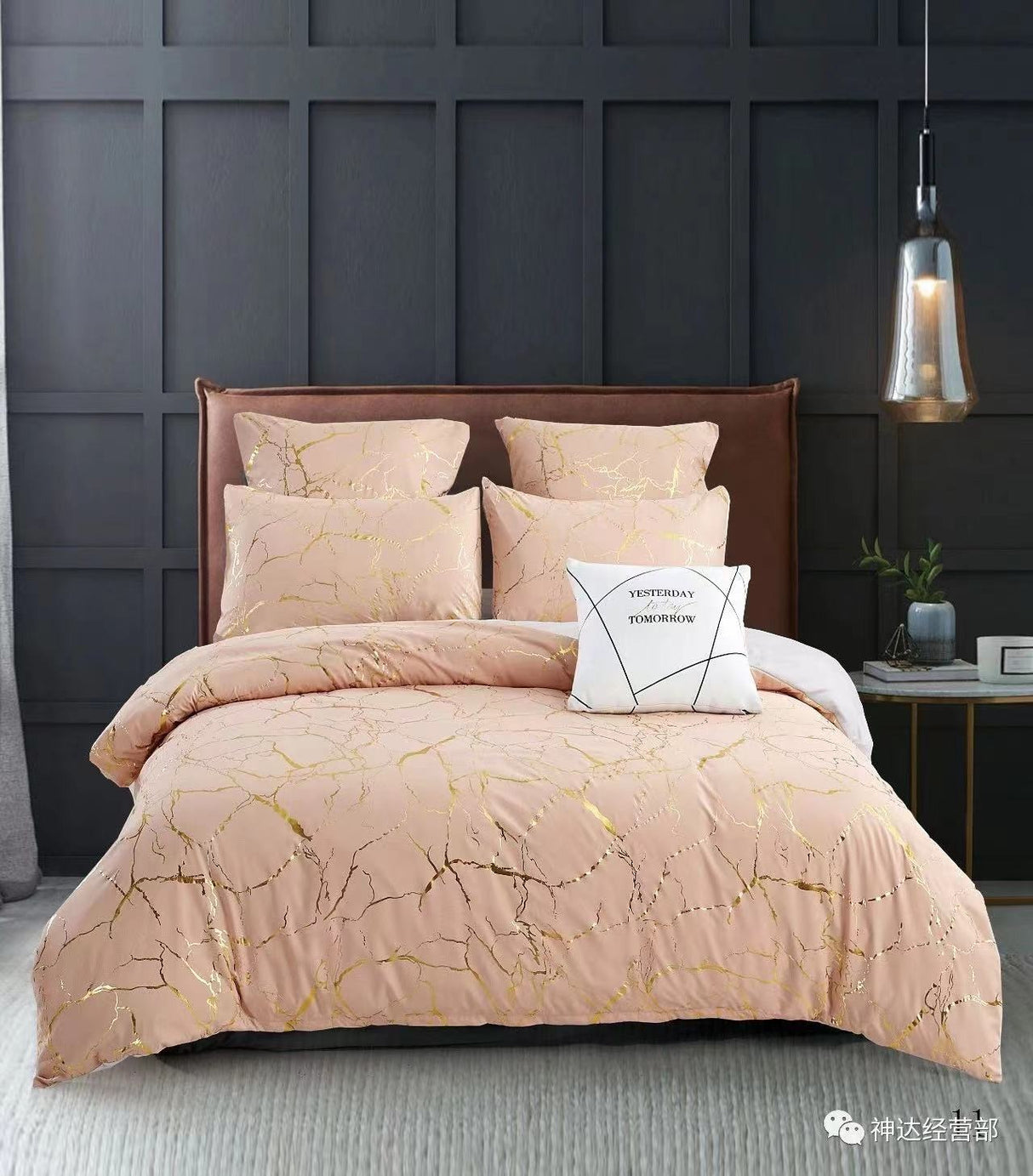 Marble duvet covers
