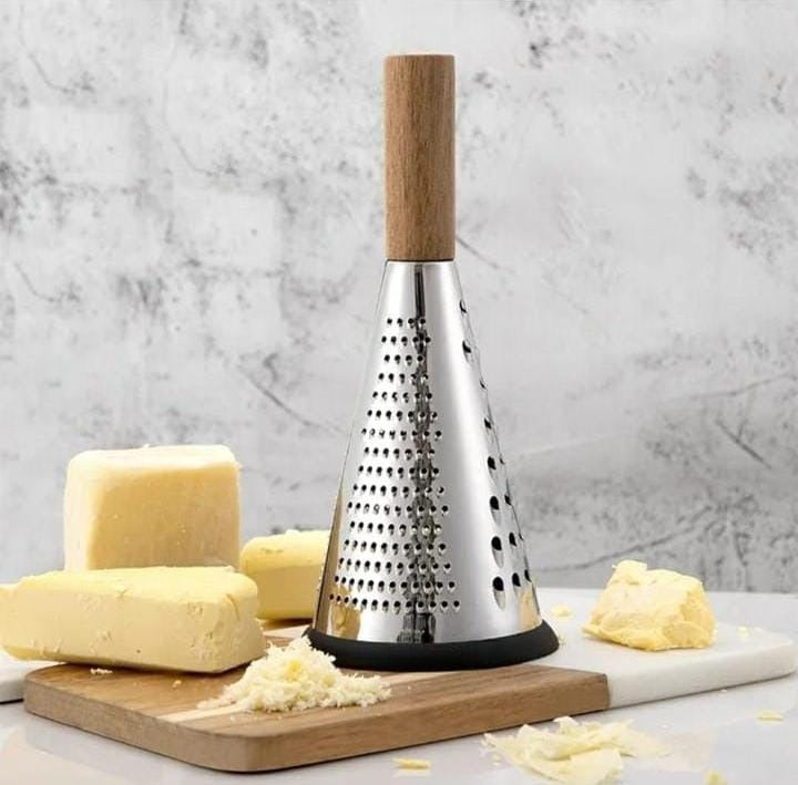 Wood Handle Round Grater 24cm Height
