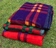 binded heavy blanket