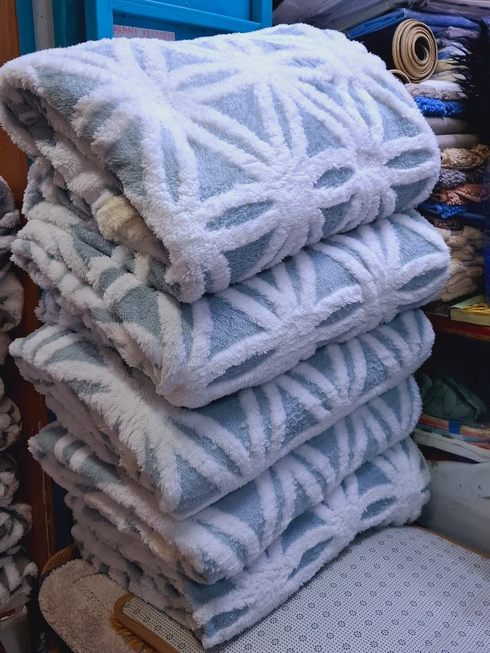 Classic sherpa blanket