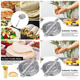 Strong Aluminium Tortilla press (chapati press) 