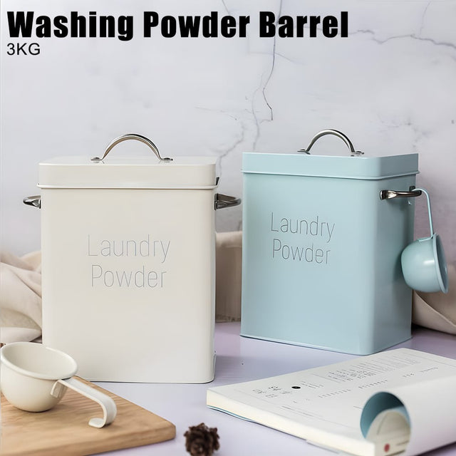 Laundry Powder Tin