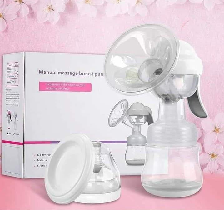 Manual breast pump