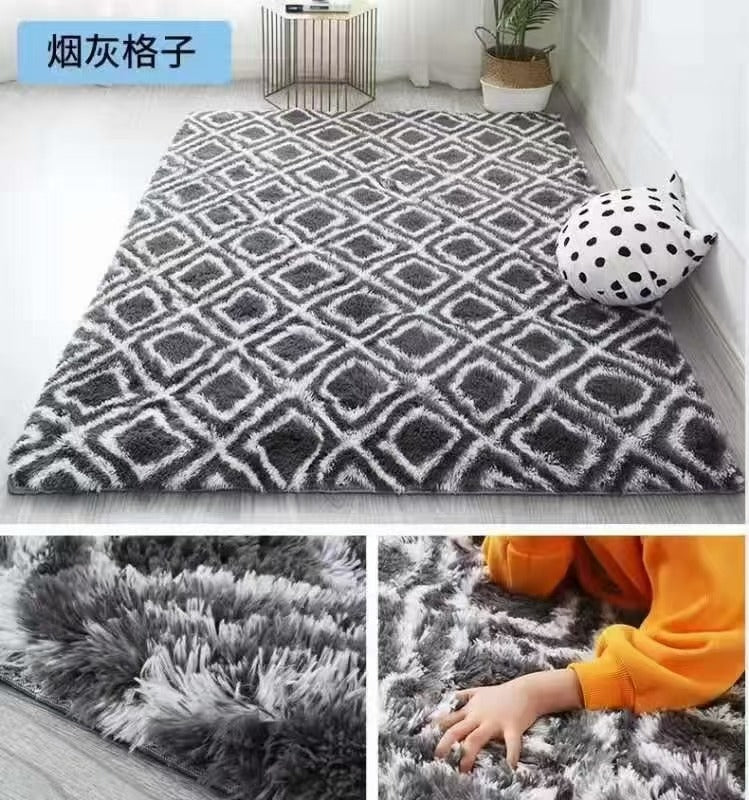 Pattern Fluffy Carpet( 5 by 8)