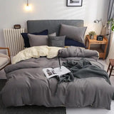 Plain Double sided color Cotton Duvet covers
