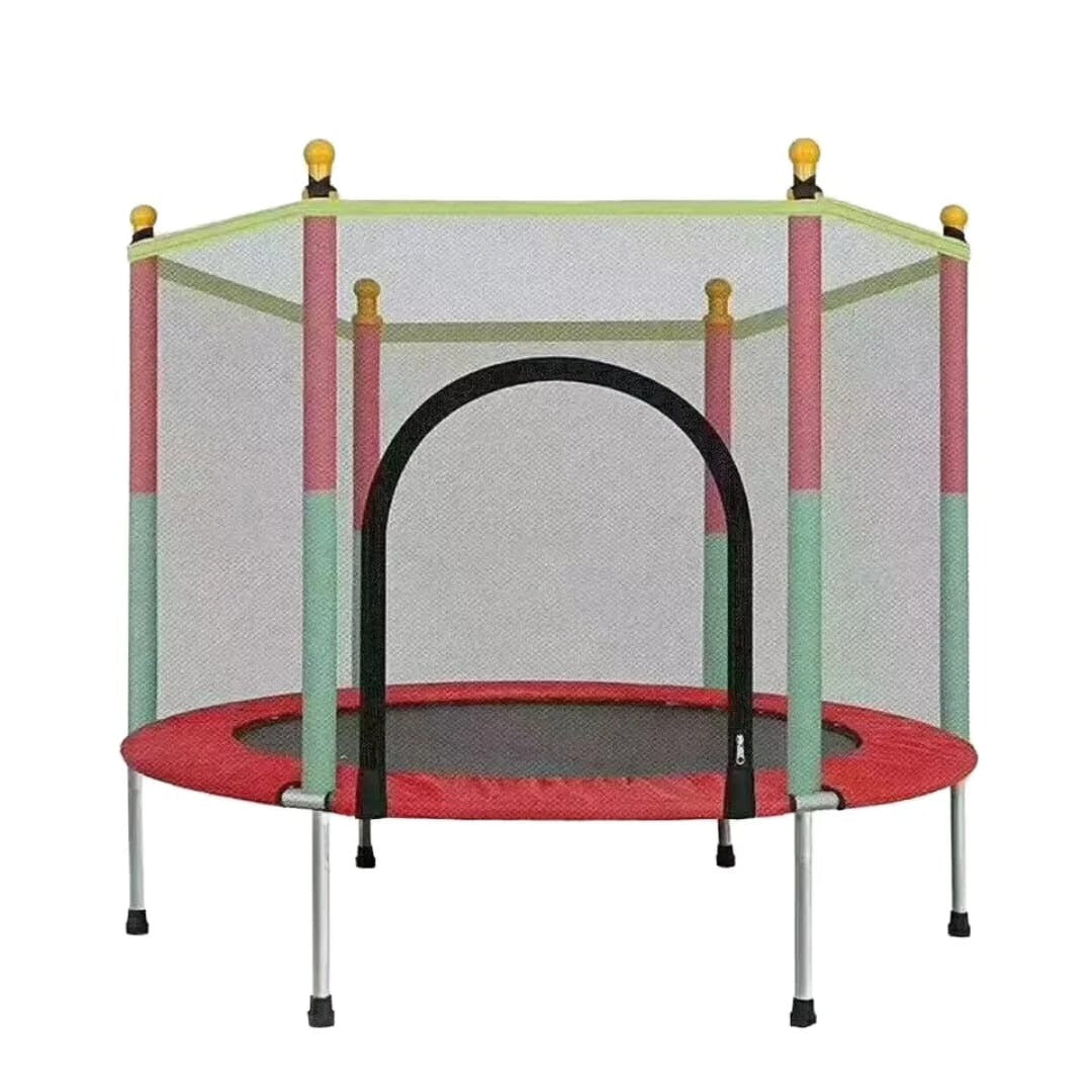 Trampoline with Safety Net and Safety Cushion Portable Trampoline (4 ft)