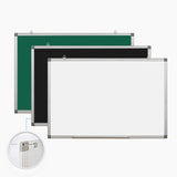 Double sided white boards