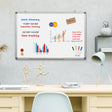 Double sided white boards