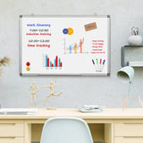 Double sided white boards