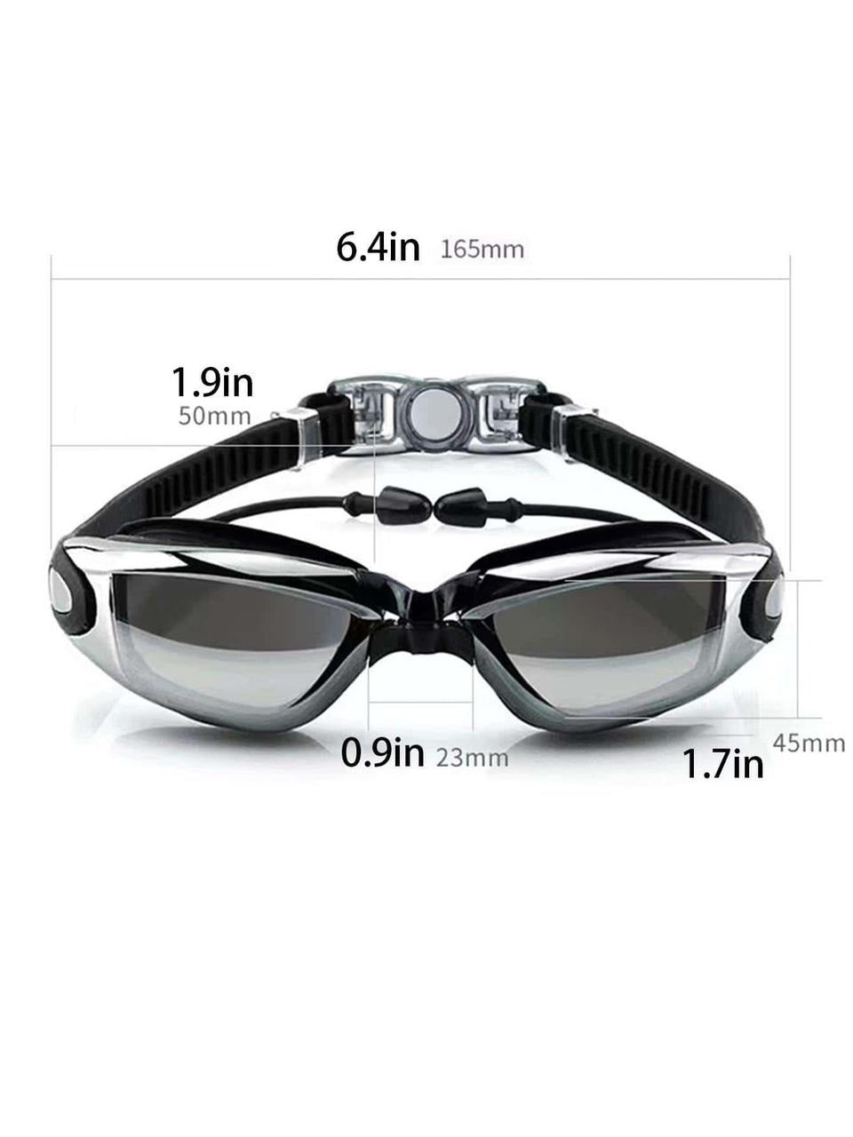 Anti-fog swimming goggles for adults and young children