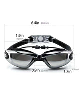 Anti-fog swimming goggles for adults and young children