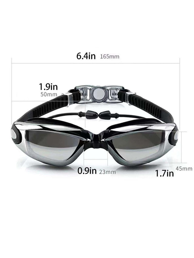 Anti-fog swimming goggles for adults and young children