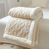 Sherpa fleece blanket