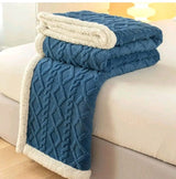 Sherpa fleece blanket