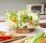 Aesthetic Multi-functional Large Serving Bowl set ( capacity 3.7 liters)
