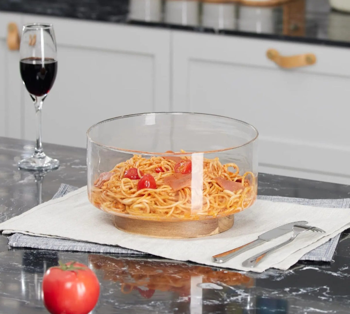 Aesthetic Multi-functional Large Serving Bowl set ( capacity 3.7 liters)