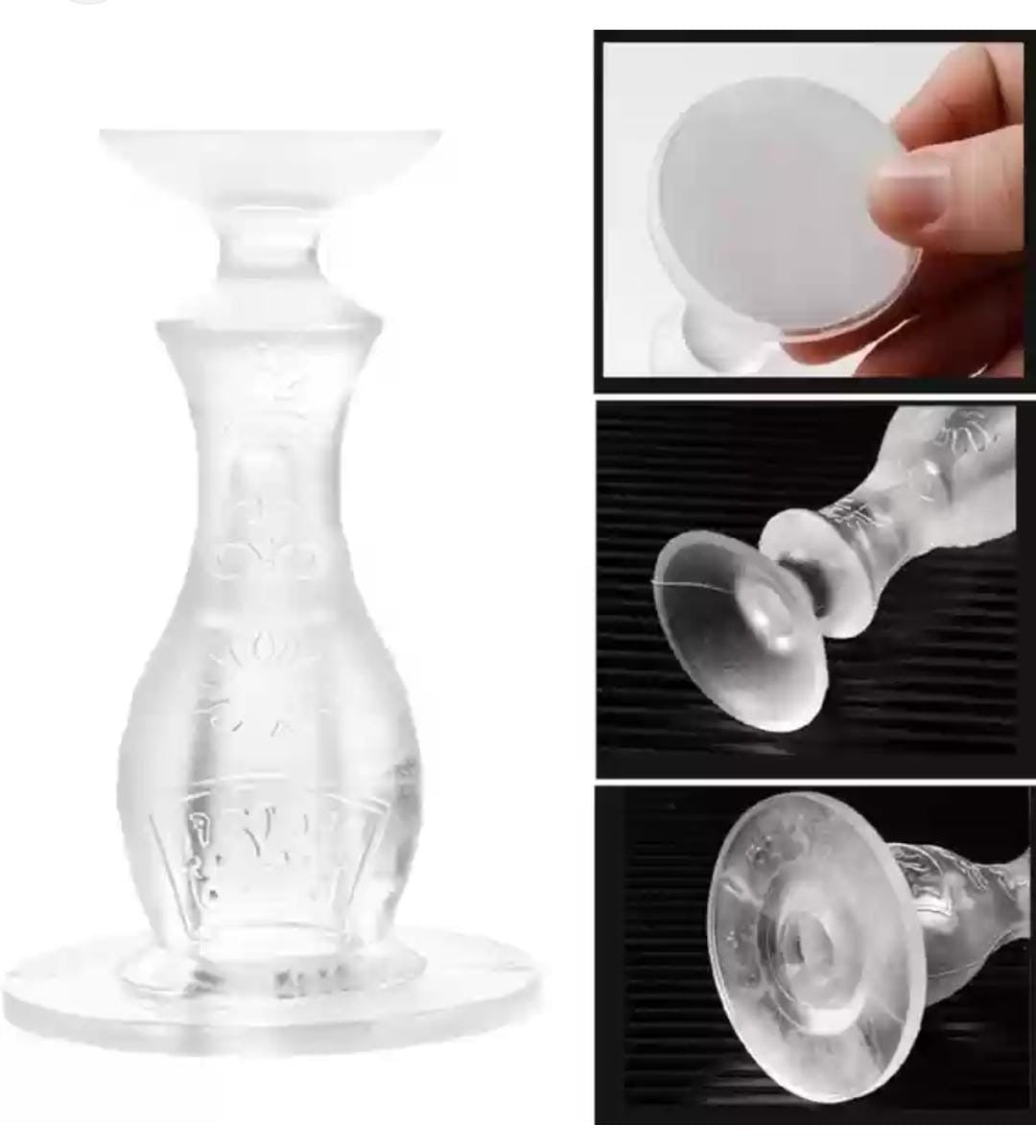 long strong adhesive Silicone door stopper 8.5cm
