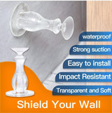 long strong adhesive Silicone door stopper 8.5cm