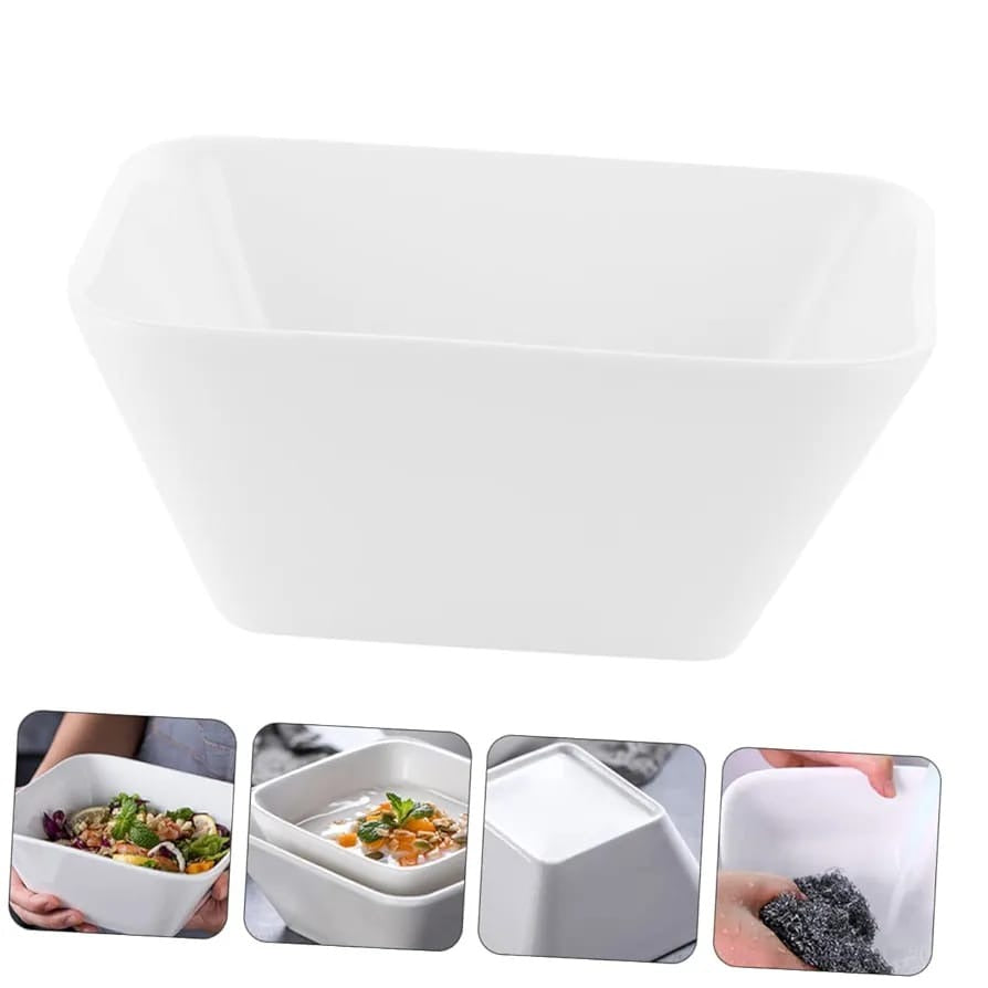 Double Square Heavy Bowl