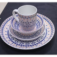  Ceramic  Pink Flowered Dinner Set 24pc 