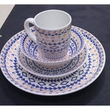  Ceramic  Pink Flowered Dinner Set 24pc 