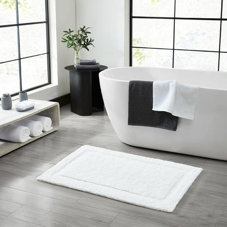 Bathroom / Home / Hotel Quality Bath Mat – White