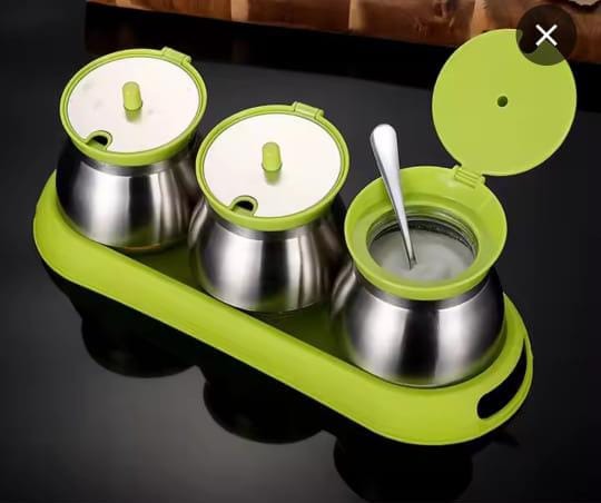 Sugardish steel and glass