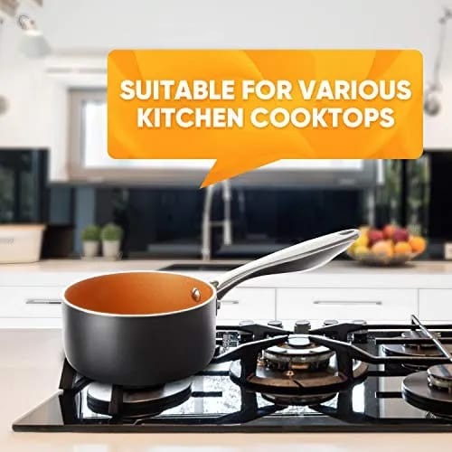 Steel Cooking Pot With 1 Handle