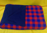 Cotton Masai fleece blanket