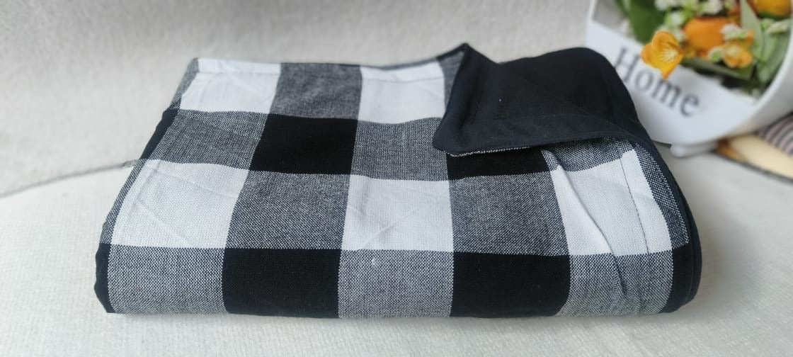 Cotton Masai fleece blanket