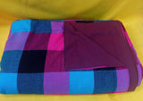 Cotton Masai fleece blanket