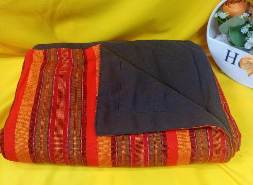 Cotton Masai fleece blanket