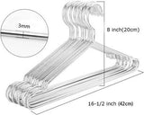 Strong Clothes Hanger Stainless Steel Drying Hanger 10PCS