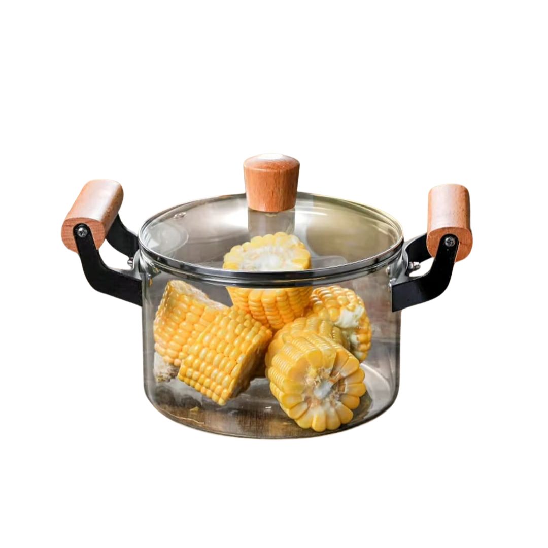 Glass Cooking pot