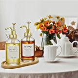 coffee syrup dispenser 2 pc set