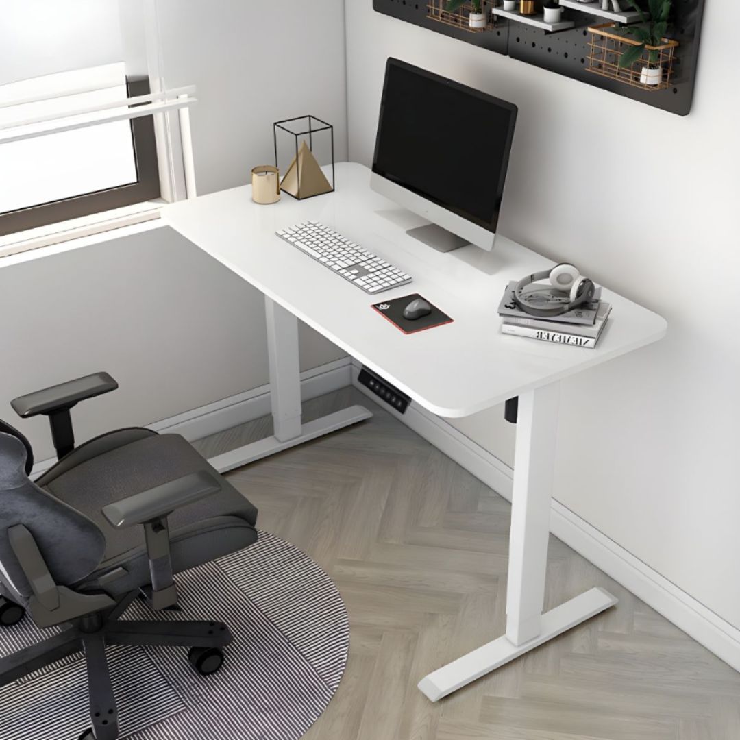 Adjustable Height Electric Standing Laptop Computer Desk Workstation with Automatic Memory and Intelligent LED Display in kenya
