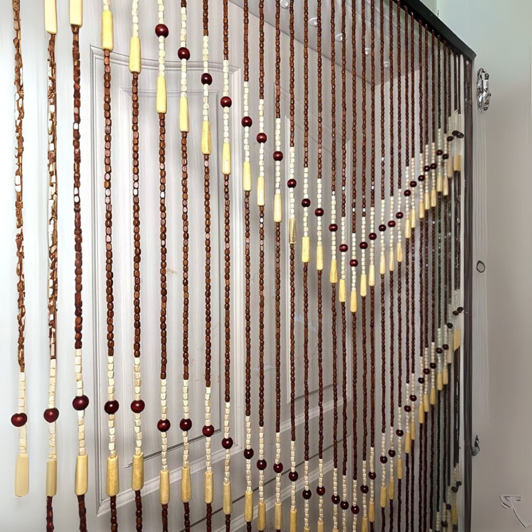Wooden beads Salon Curtain