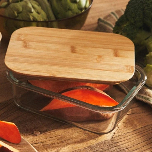 Bamboo snack box