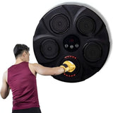 Wall Mounted Punch Boxing Trainer with LED Display.